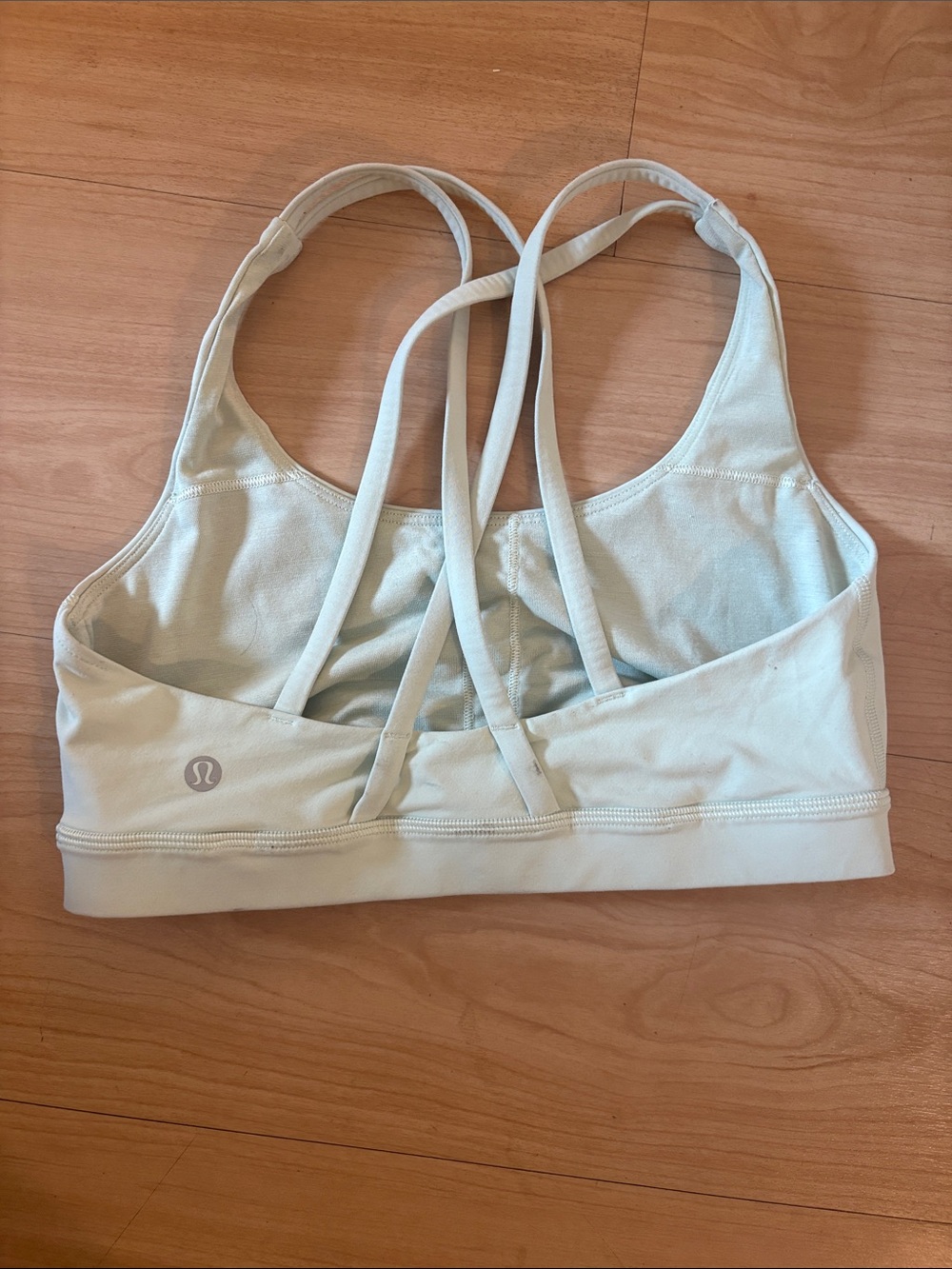 Size 6 lululemon athletica Mint Green Strappy Sports Bra
